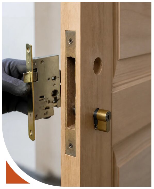 Ремонт замка деревянной двери в Ялте от 2043 р. | Разлок-Ялт